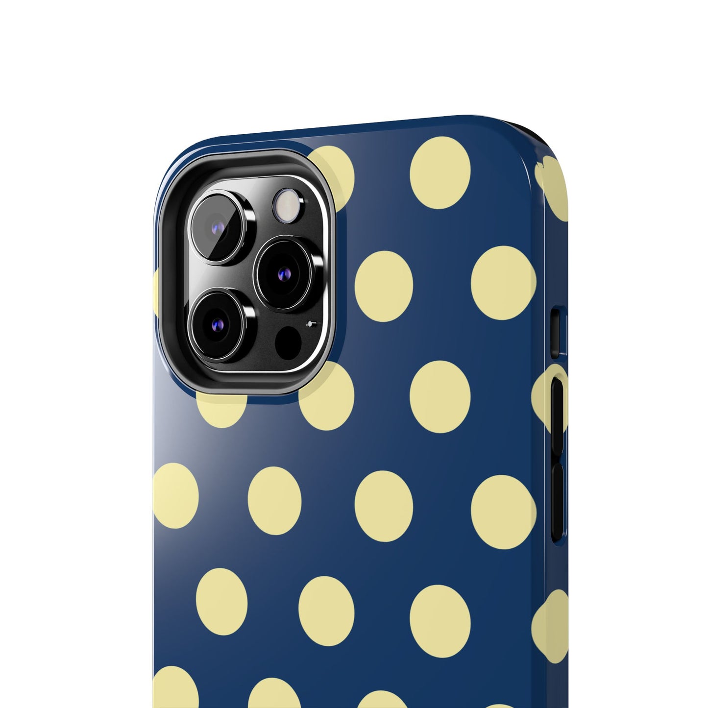Big Polka Dot | Blue and Cream
