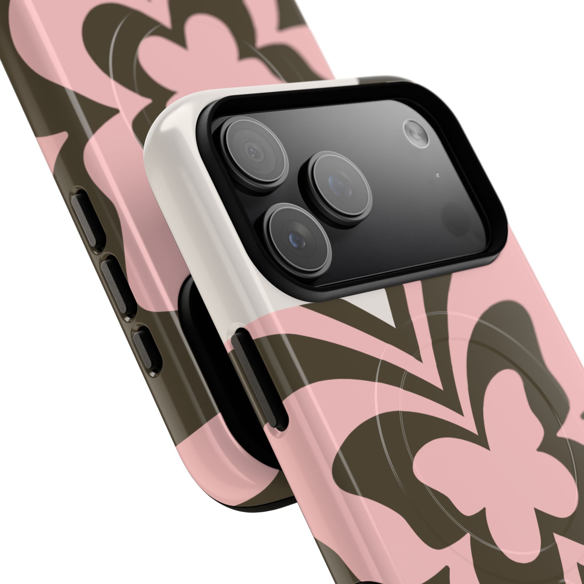 Pink Retro Butterfly