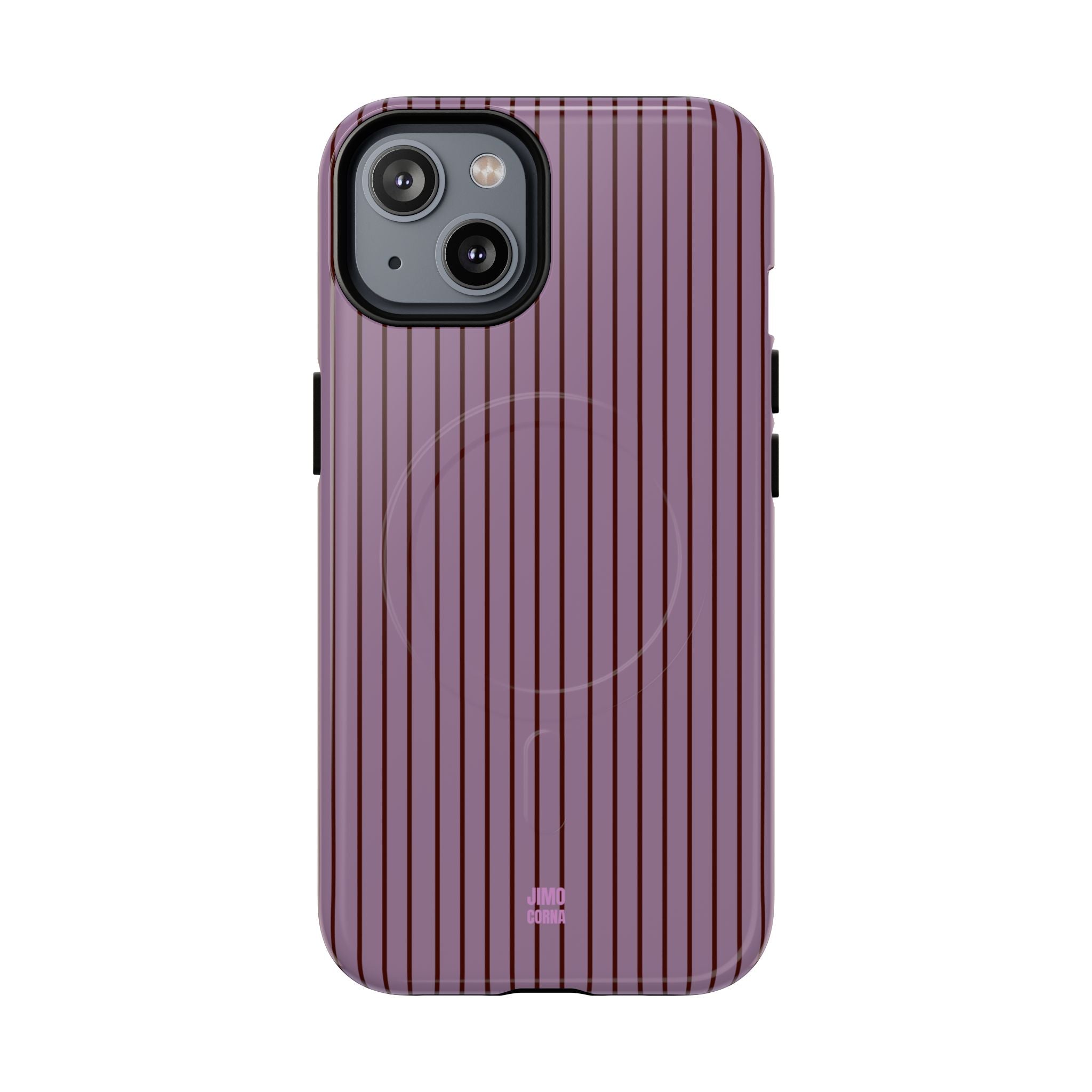 Plum Berry Soft Stripes