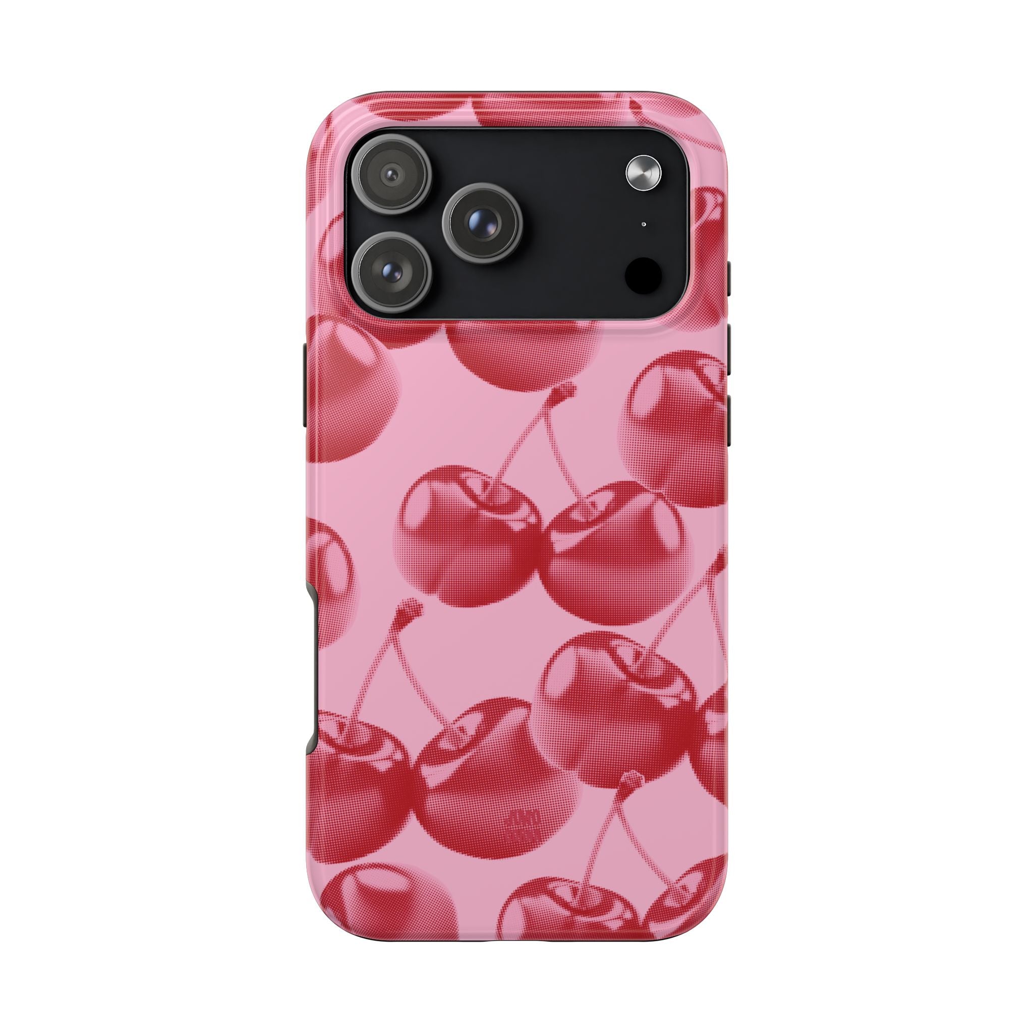 Pink Retro Cherries