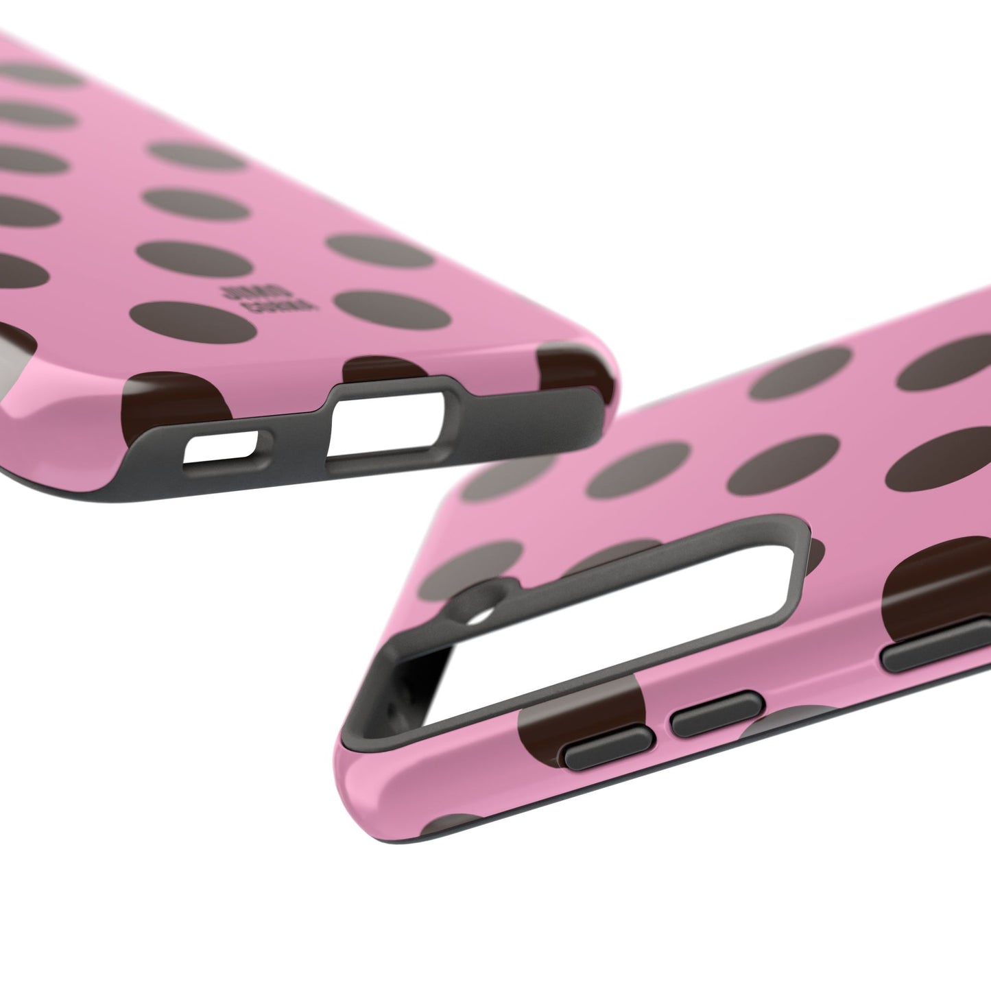 Big Polka Dot | Pink and Brown