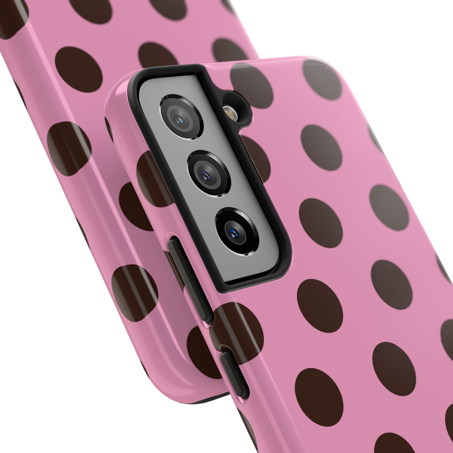 Big Polka Dot | Pink and Brown