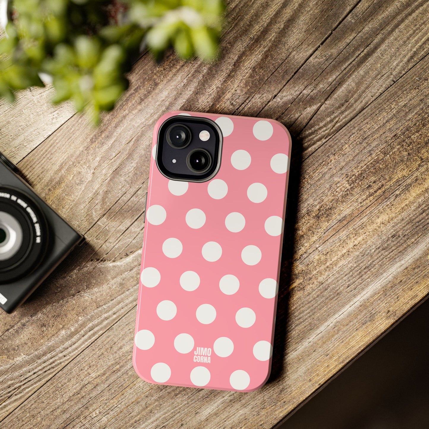 Big Polka Dot | Pink and White