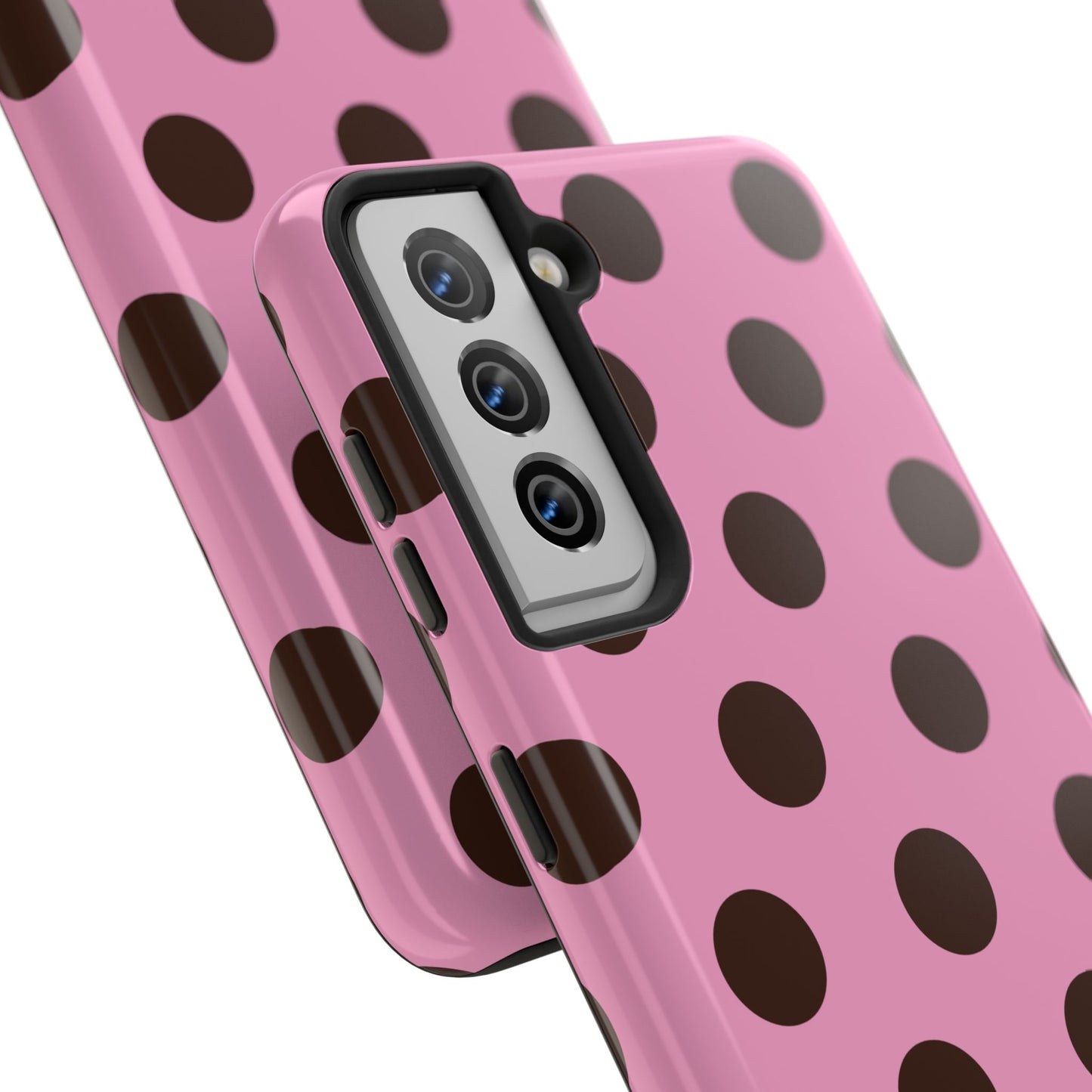 Big Polka Dot | Pink and Brown