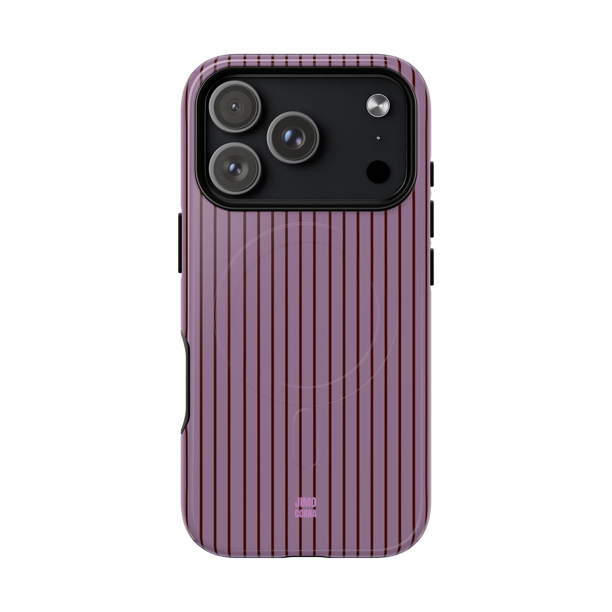 Plum Berry Soft Stripes