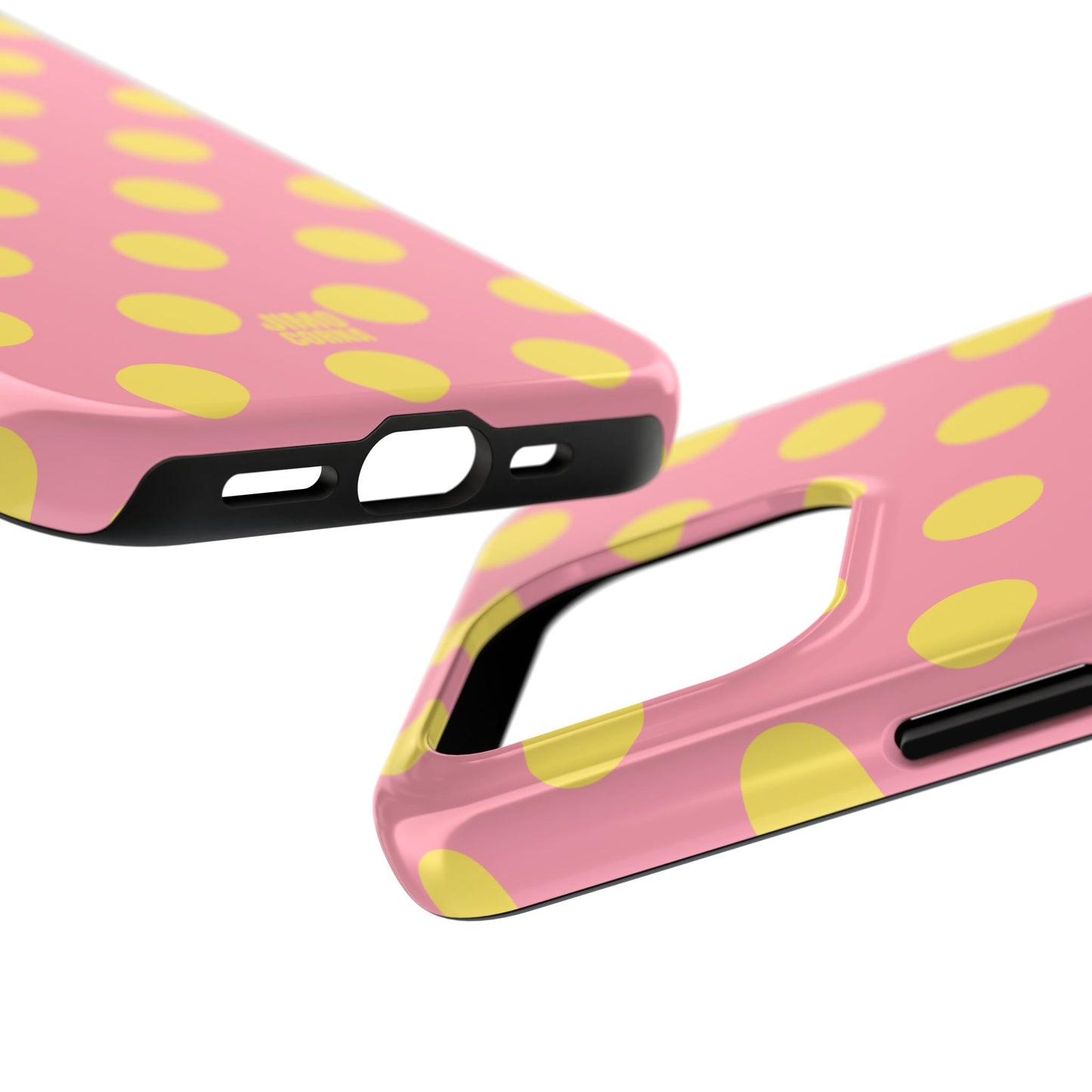 Big Polka Dot | Pink and Yellow