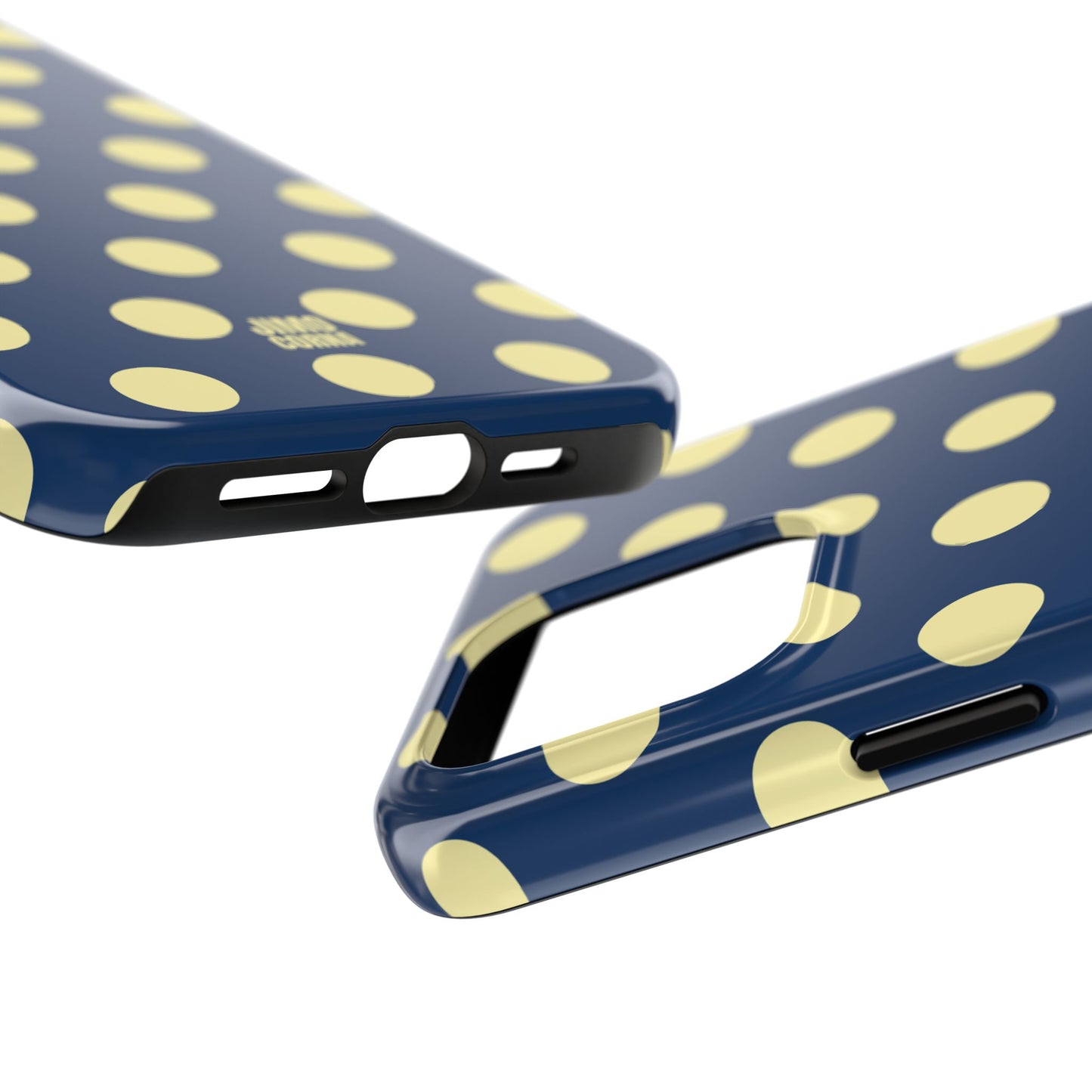 Big Polka Dot | Blue and Cream