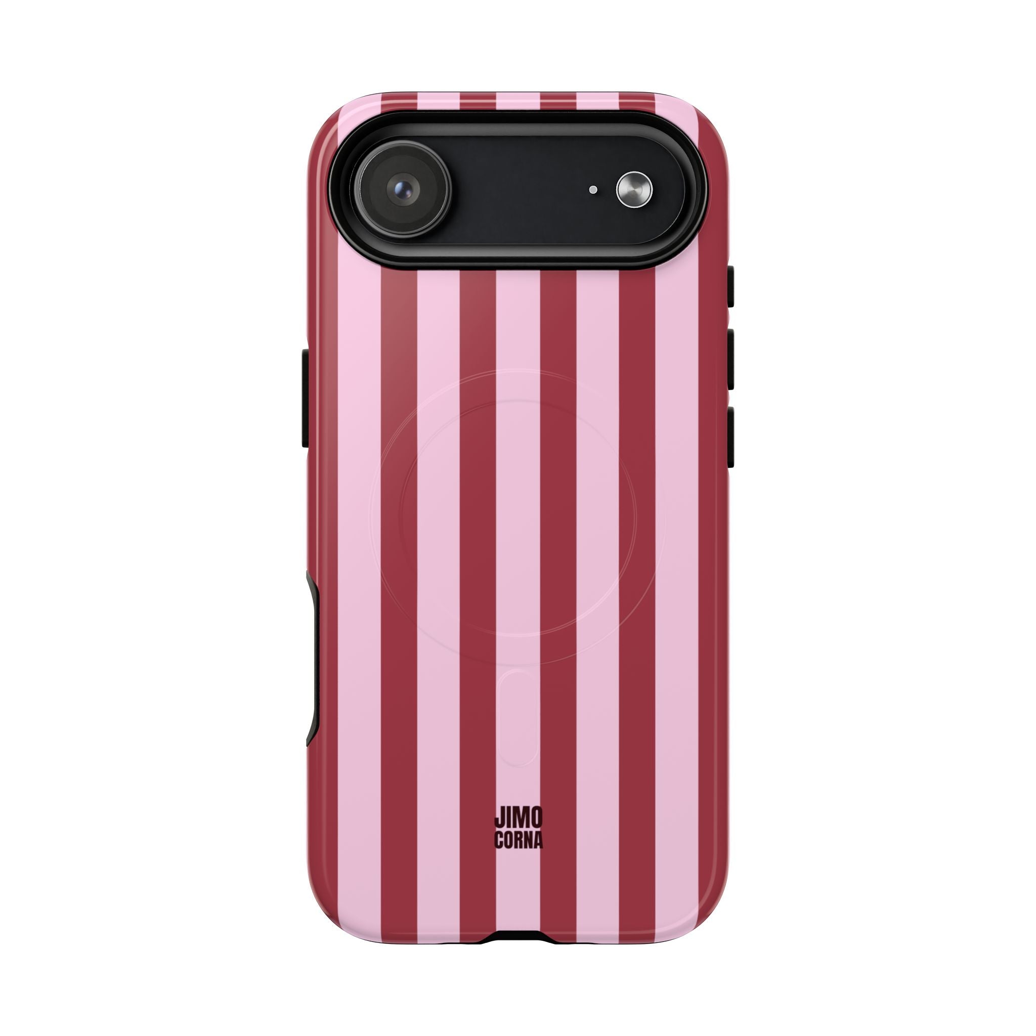 Pink and Red Bold Stripes