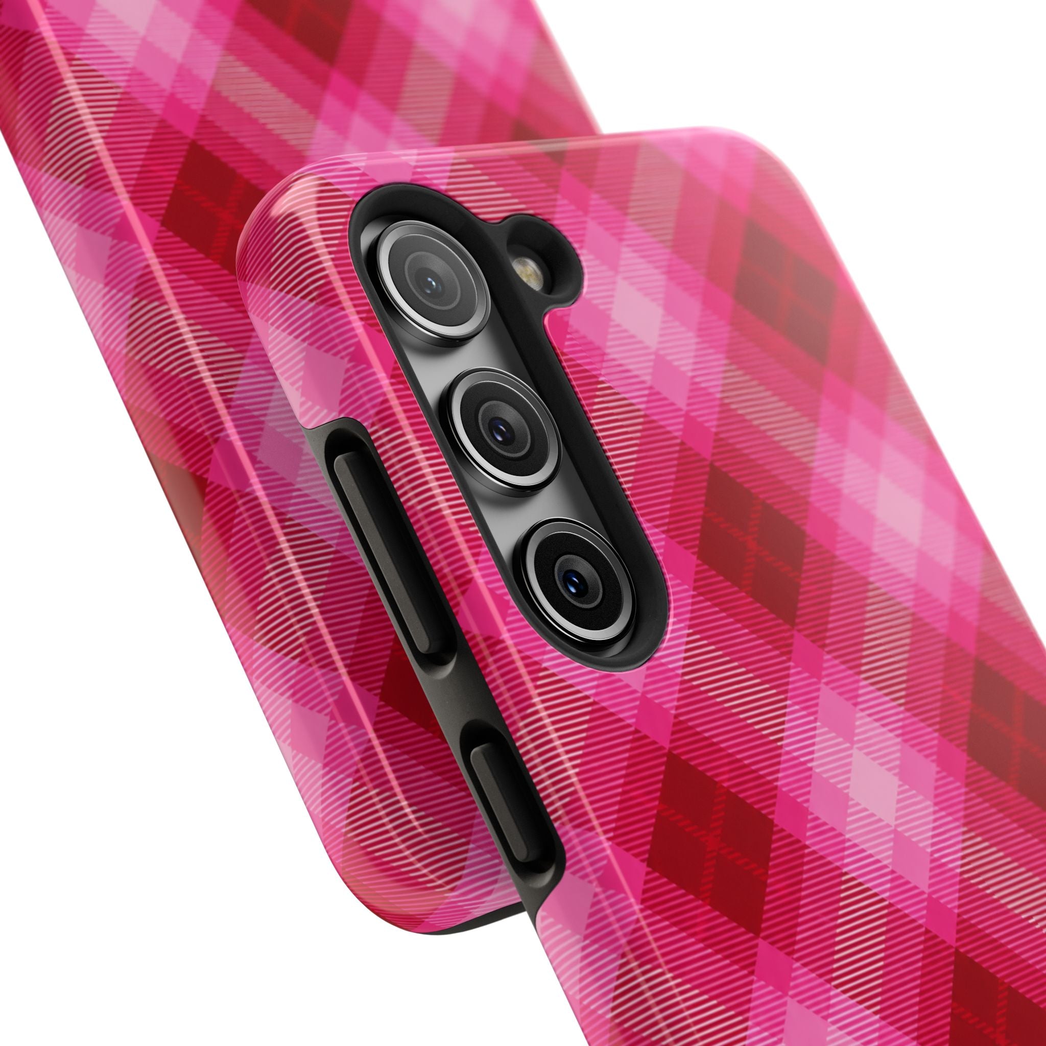 Pink Picnic Plaid Samsung Galaxy Case