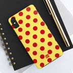 Big Polka Dot | Yellow and Red