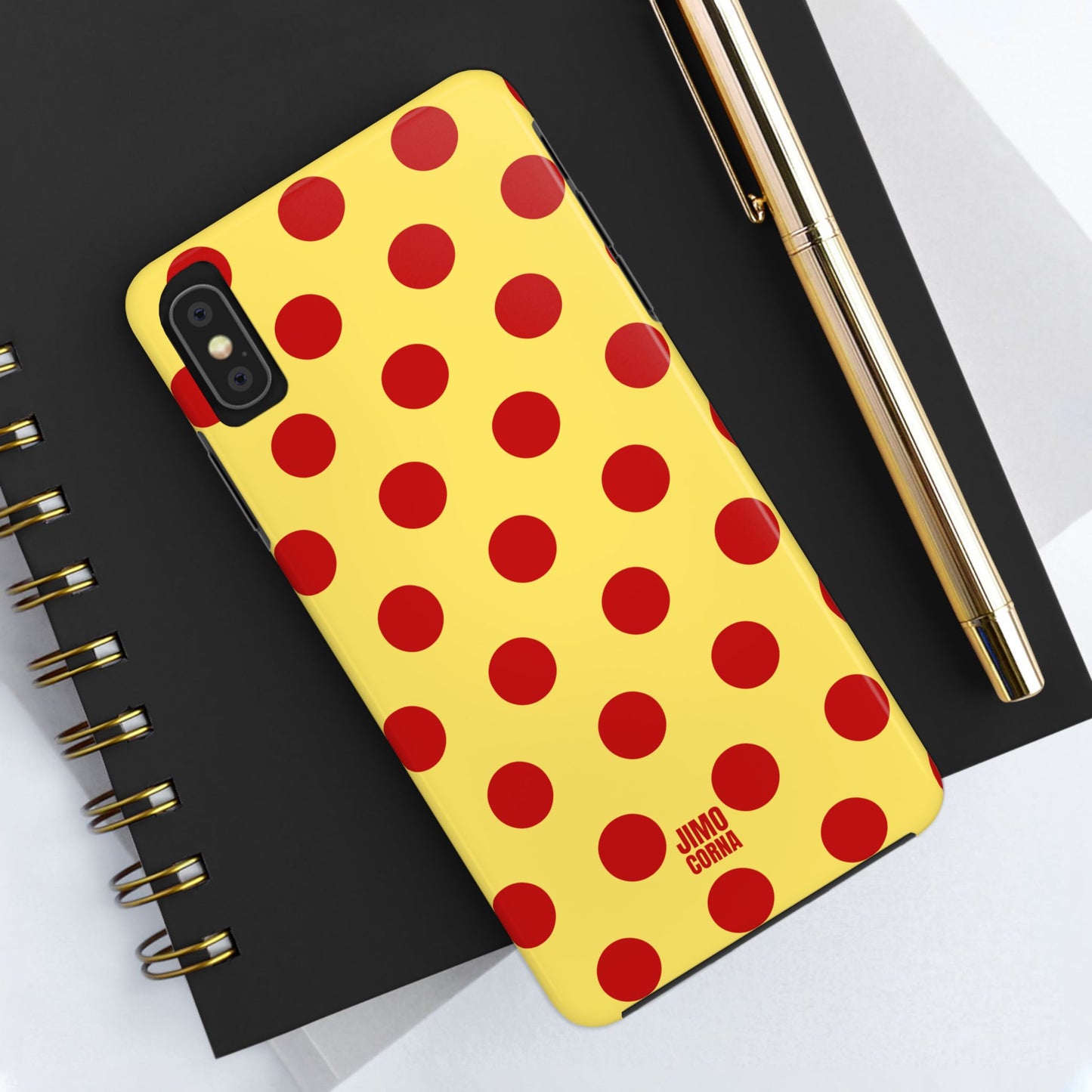 Big Polka Dot | Yellow and Red