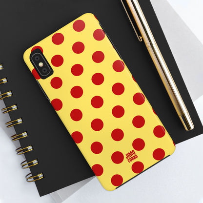 Big Polka Dot | Yellow and Red