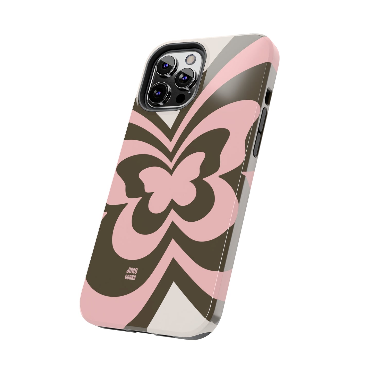 Pink Retro Butterfly