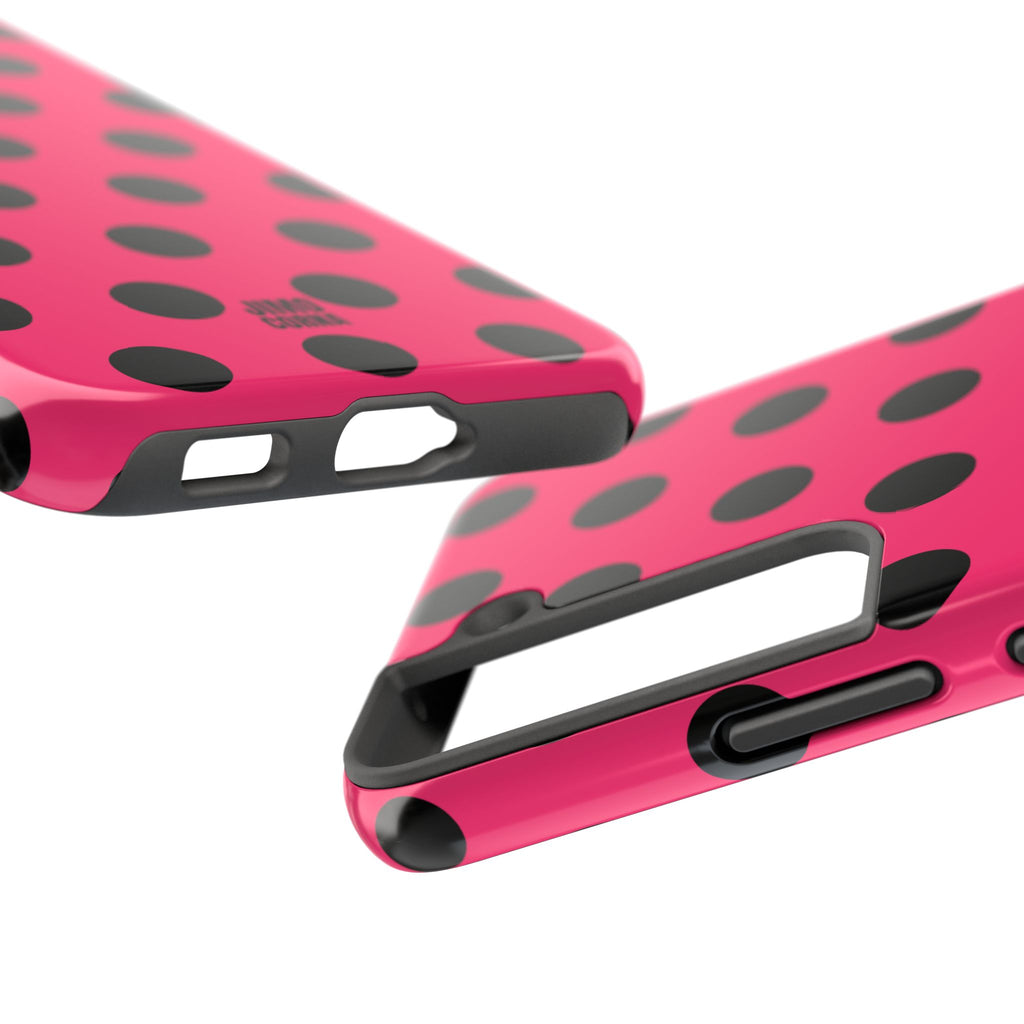 Big Polka Dot | Hot Pink and Black
