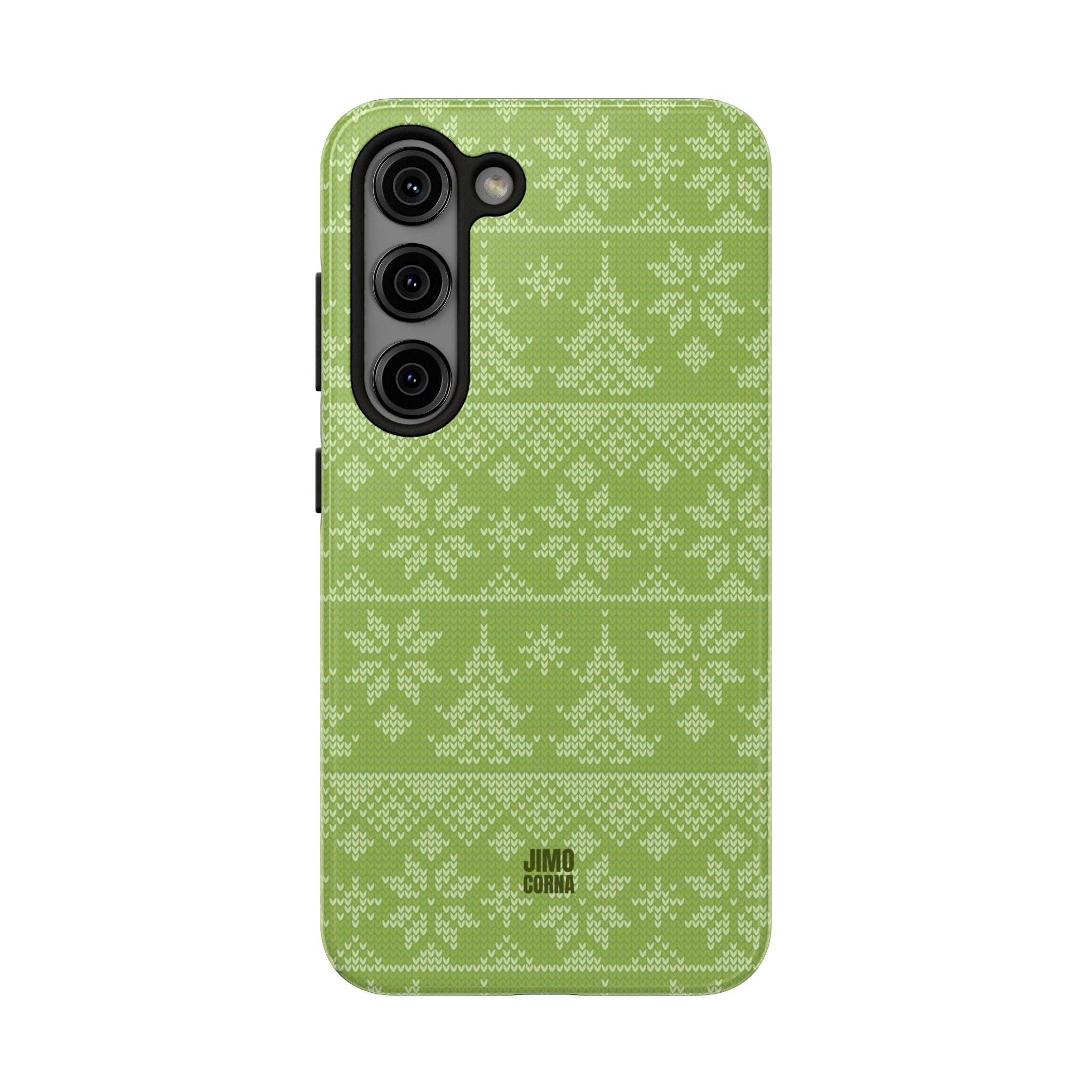 Holiday Knit | Green Samsung Galaxy Case