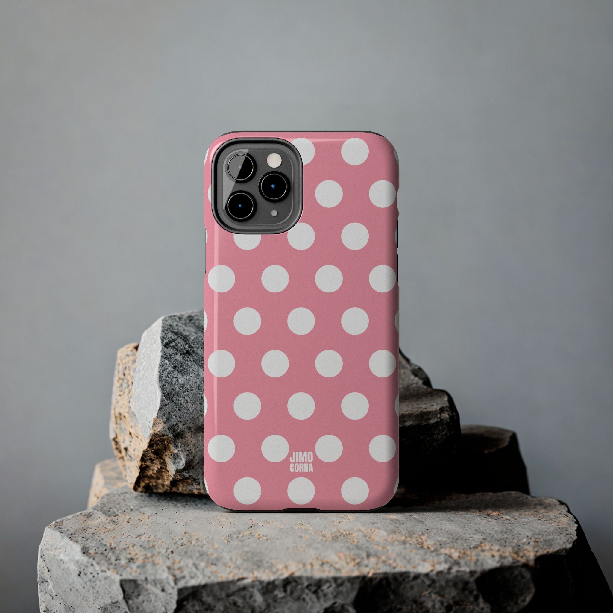 Big Polka Dot | Pink and White