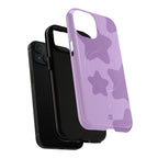 Purple Bold Stars