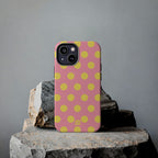 Big Polka Dot | Pink and Yellow