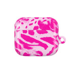 Pink Zebra AirPods Case