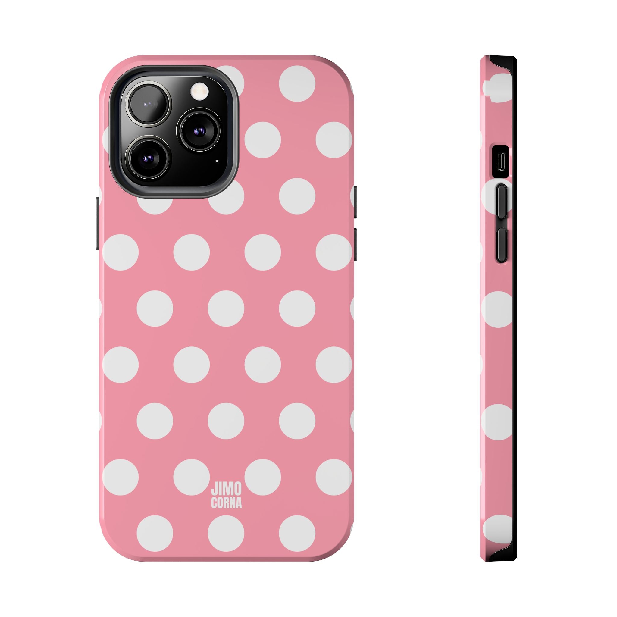 Big Polka Dot | Pink and White