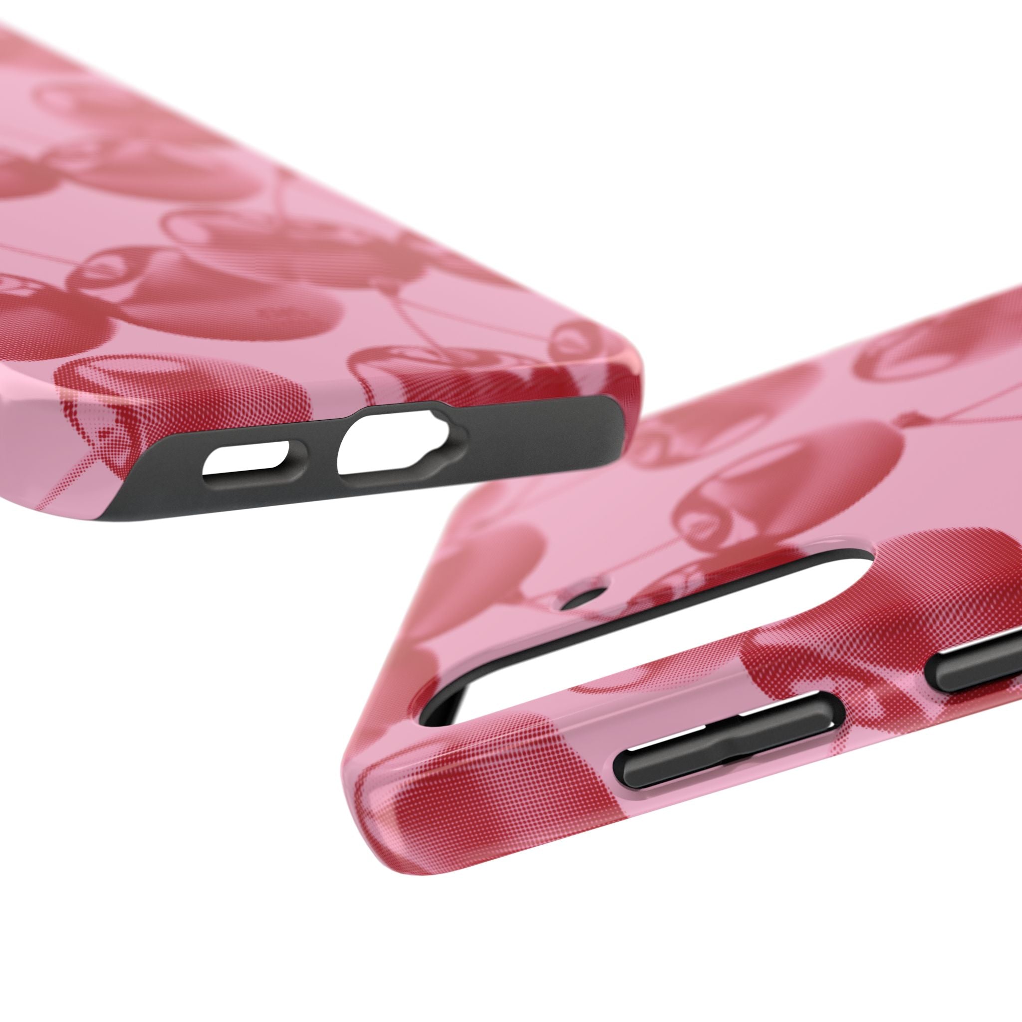 Pink Retro Cherries