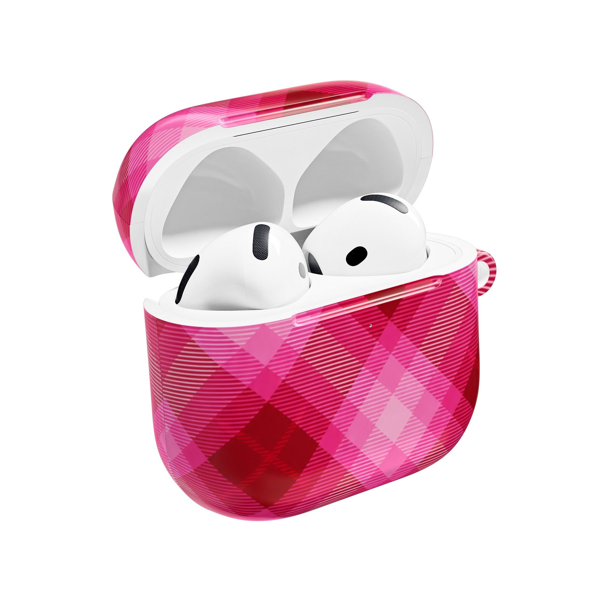 Pink Picnic Plaid AirPods Case
