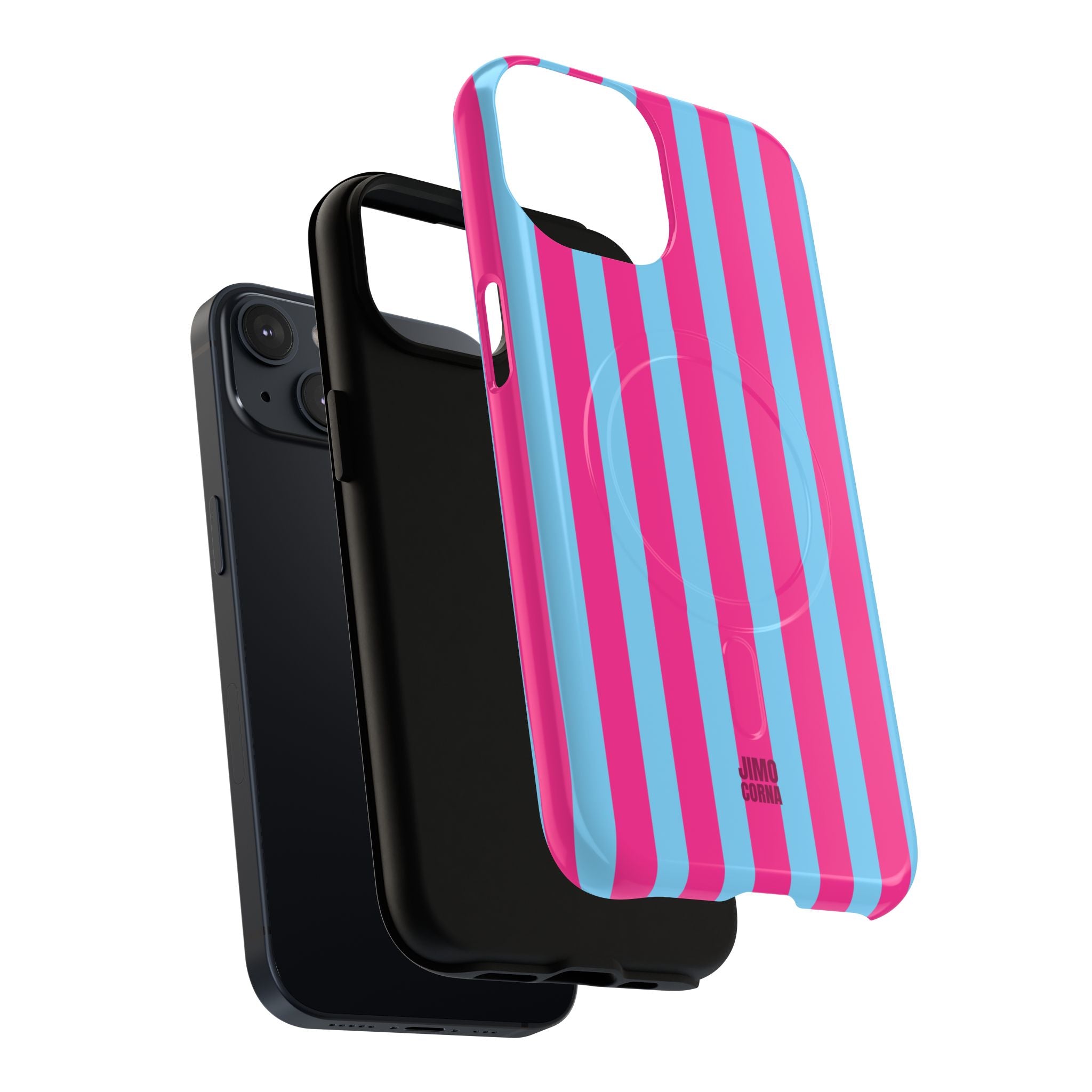 Bold Stripes MagSafe iPhone Case | Cotton Candy