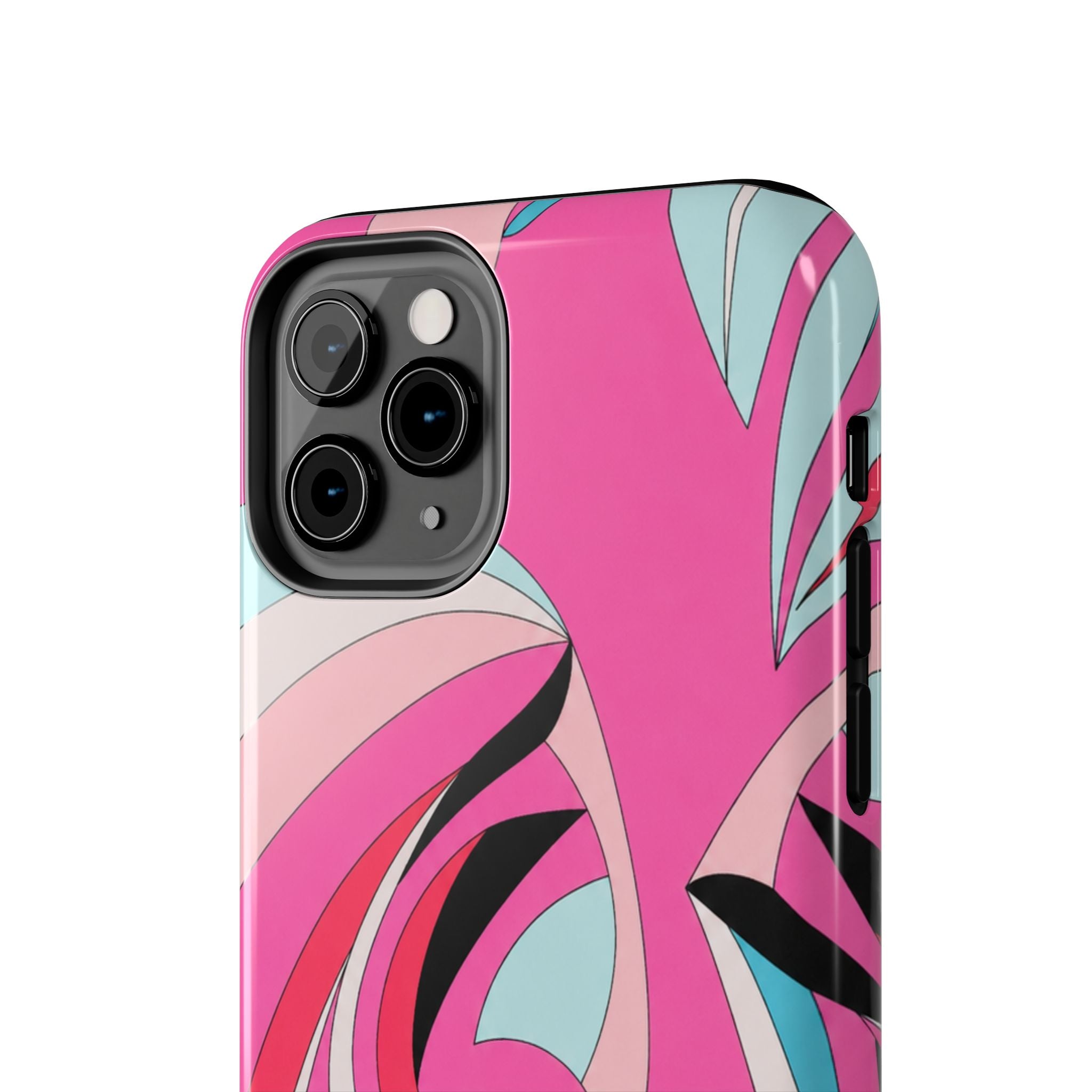 Pink Tropic Swirl iPhone Case