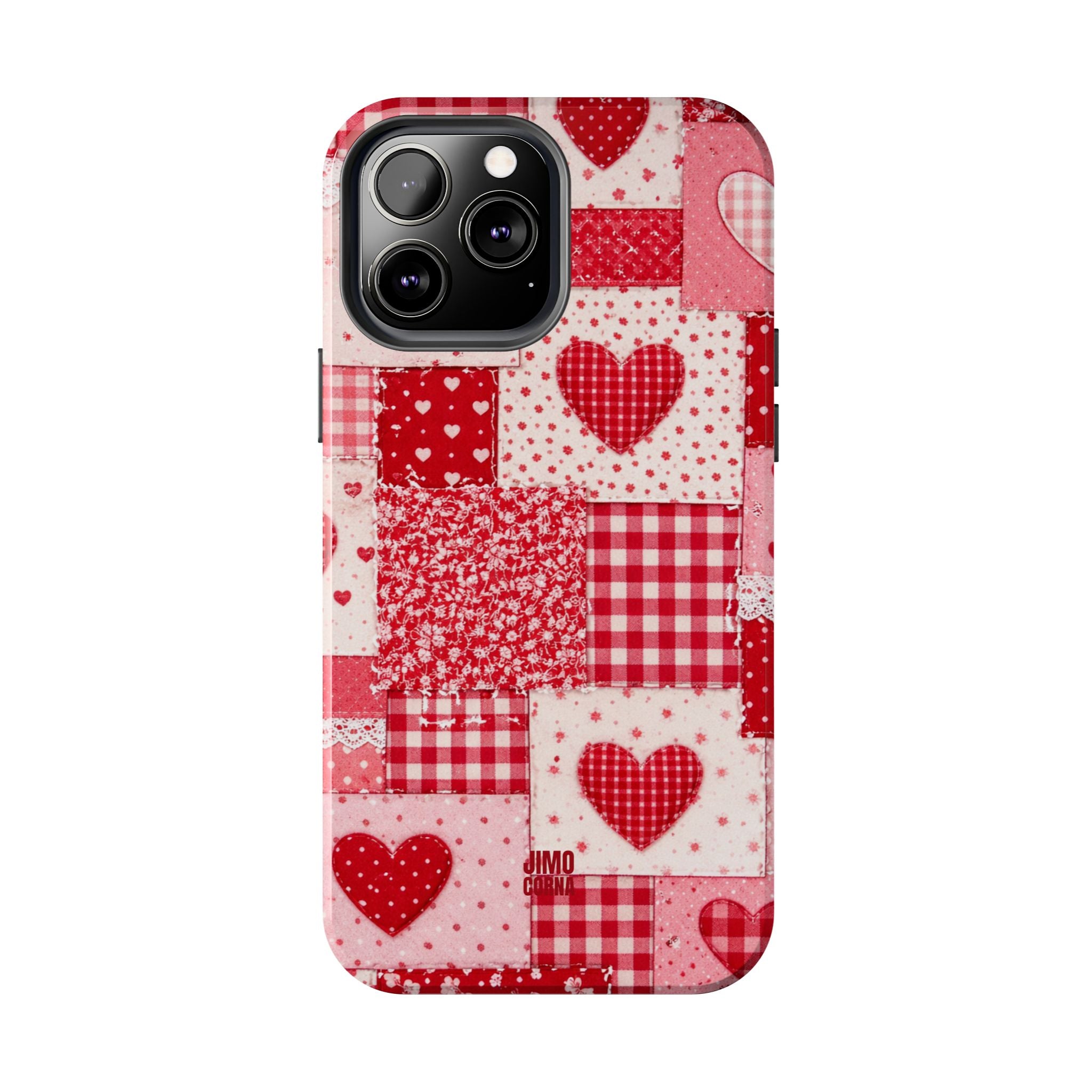 Patchwork Heart iPhone Case