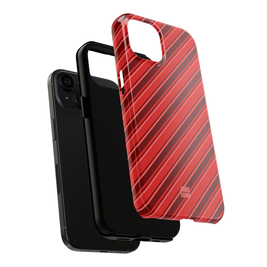 Angelina Stripes | Cherry - iPhone Case
