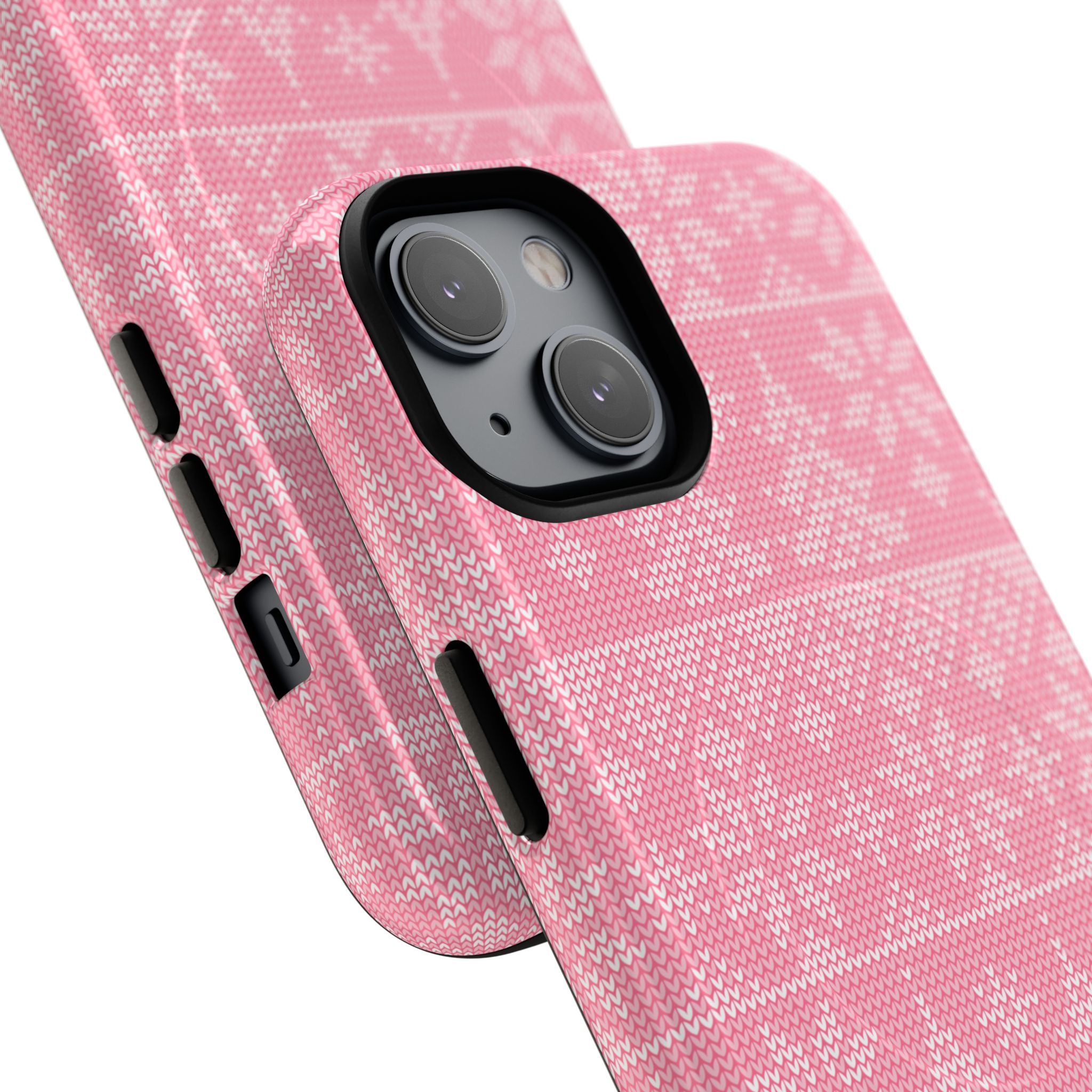 Holiday Knit | Pink MagSafe iPhone Case