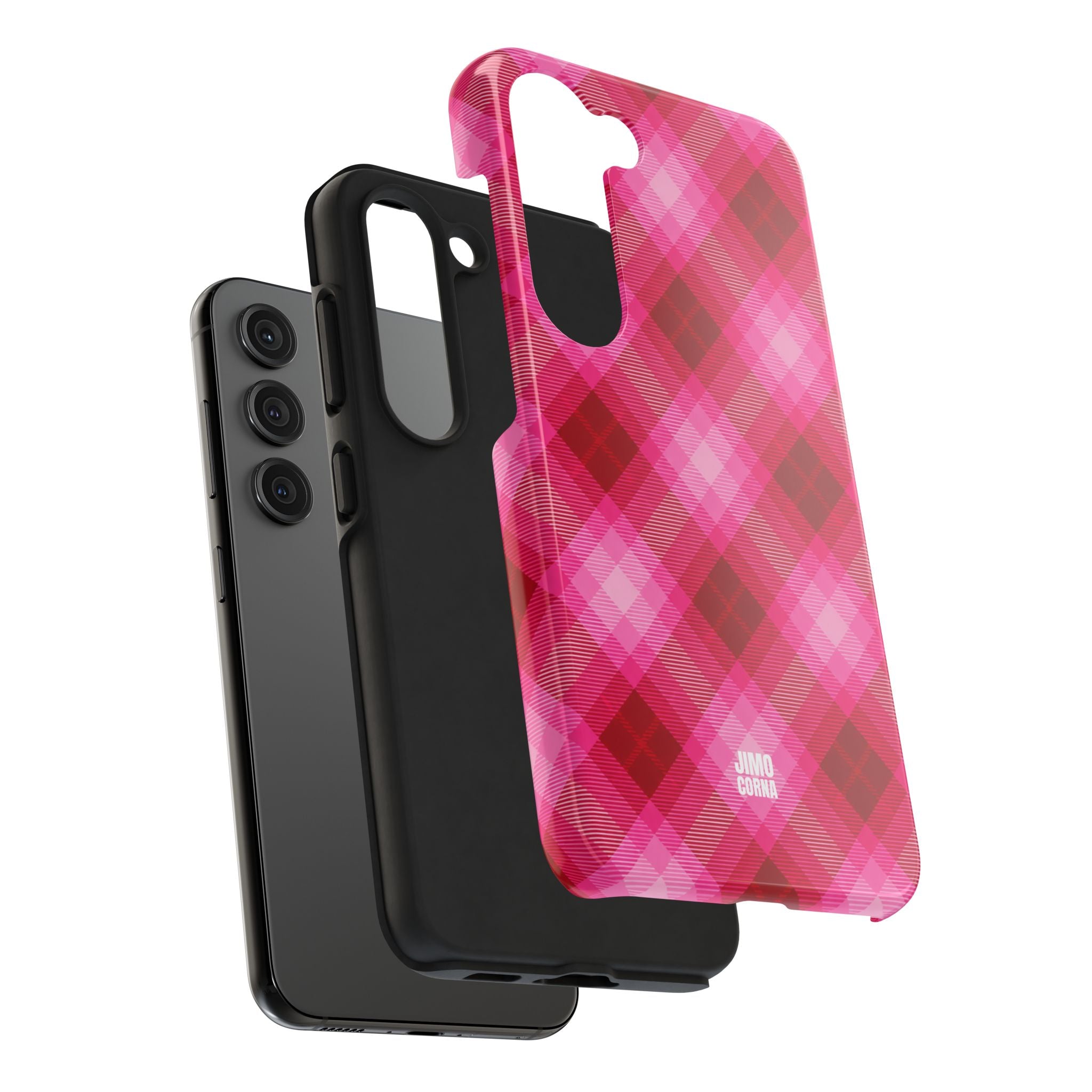 Pink Picnic Plaid Samsung Galaxy Case