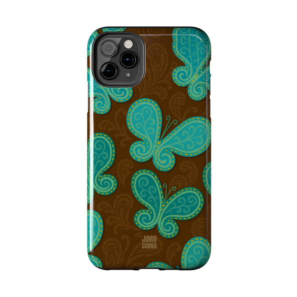 Cocoa Breeze Butterflies iPhone Case