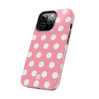 Big Polka Dot | Pink and White
