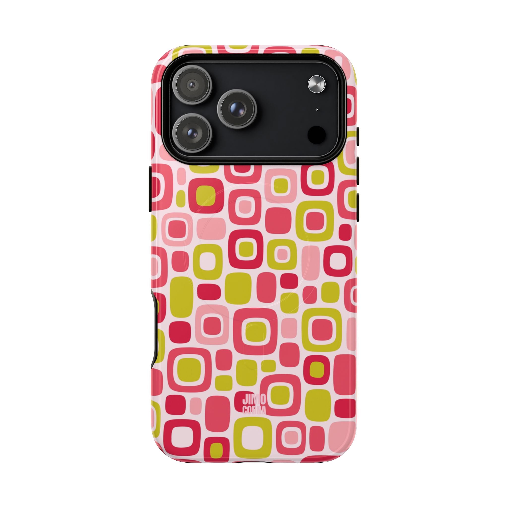 Bubble Pop Geometry MagSafe iPhone Case