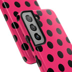 Big Polka Dot | Hot Pink and Black