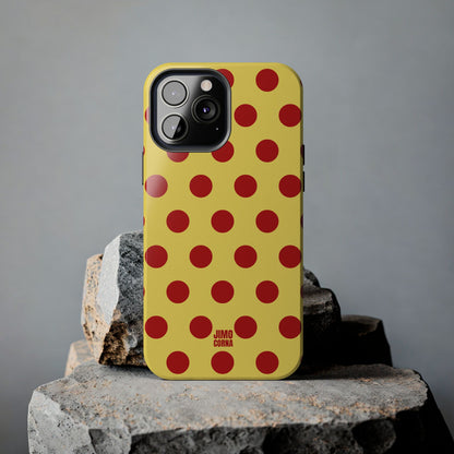 Big Polka Dot | Yellow and Red
