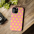 Big Polka Dot | Pink and Yellow