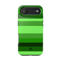 Matcha Stripe iPhone Case