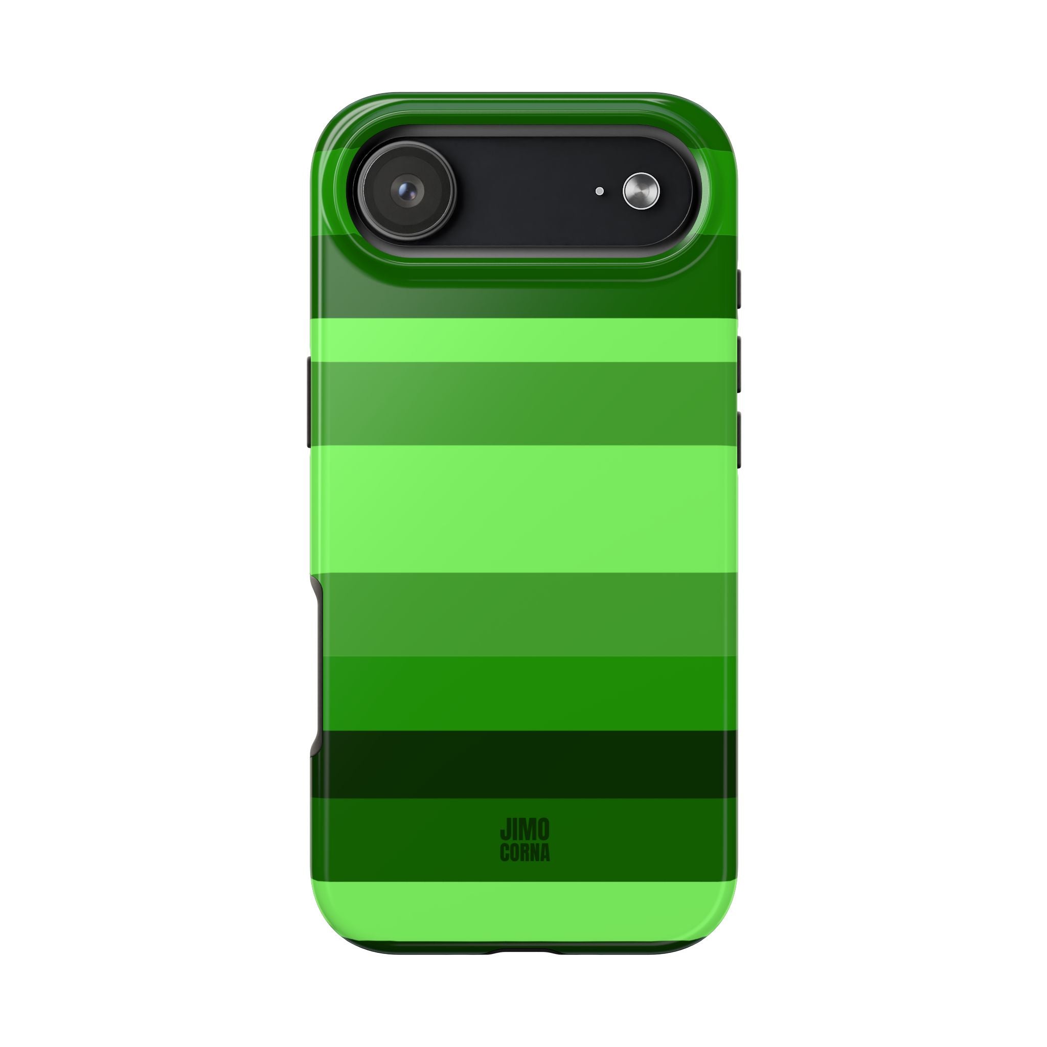 Matcha Stripe iPhone Case