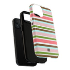 Sweet Candy Stripes MagSafe iPhone Case