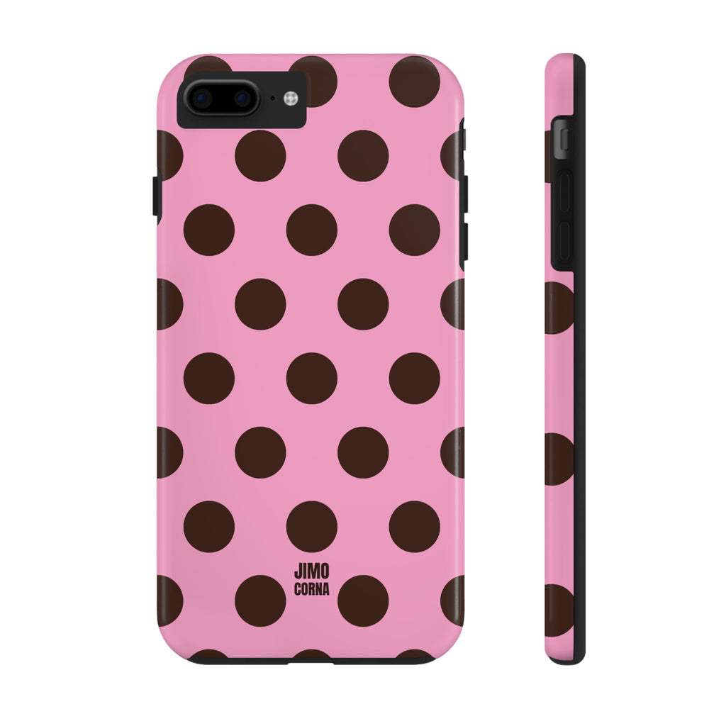 Big Polka Dot | Pink and Black