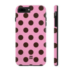 Big Polka Dot | Pink and Black