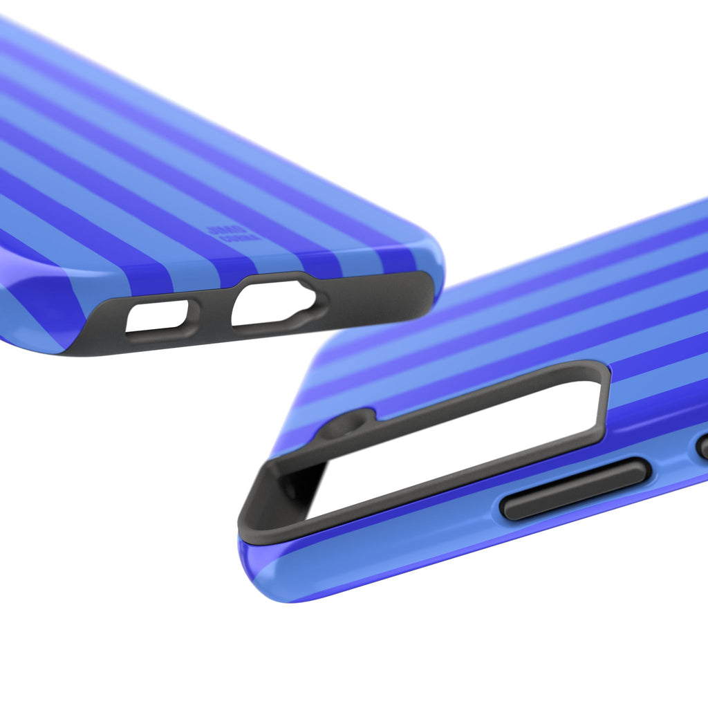 Blueberry Bold Stripes Samsung Galaxy Case