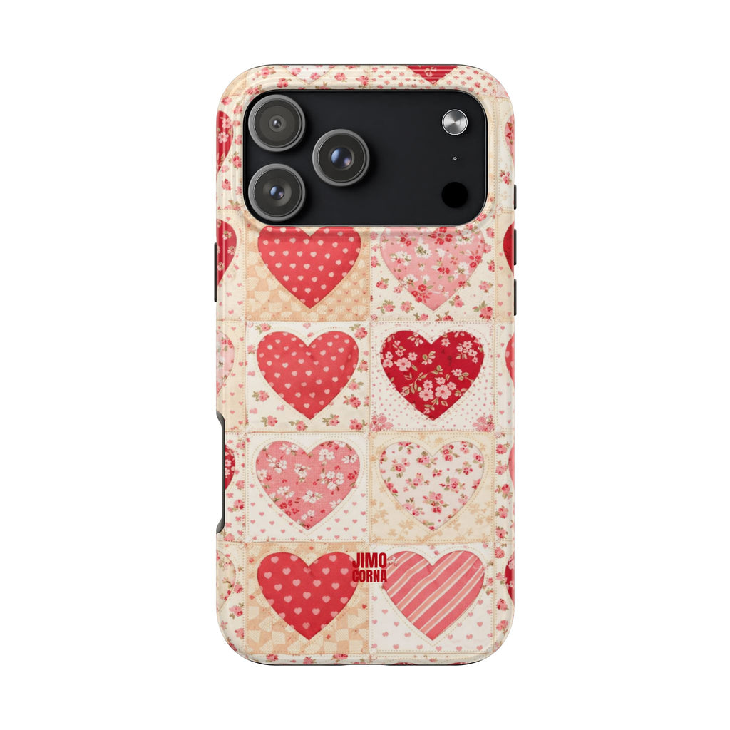 Sweetheart Patchwork iPhone Case