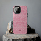 Holiday Knit | Pink iPhone Case