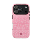Holiday Knit | Pink MagSafe iPhone Case
