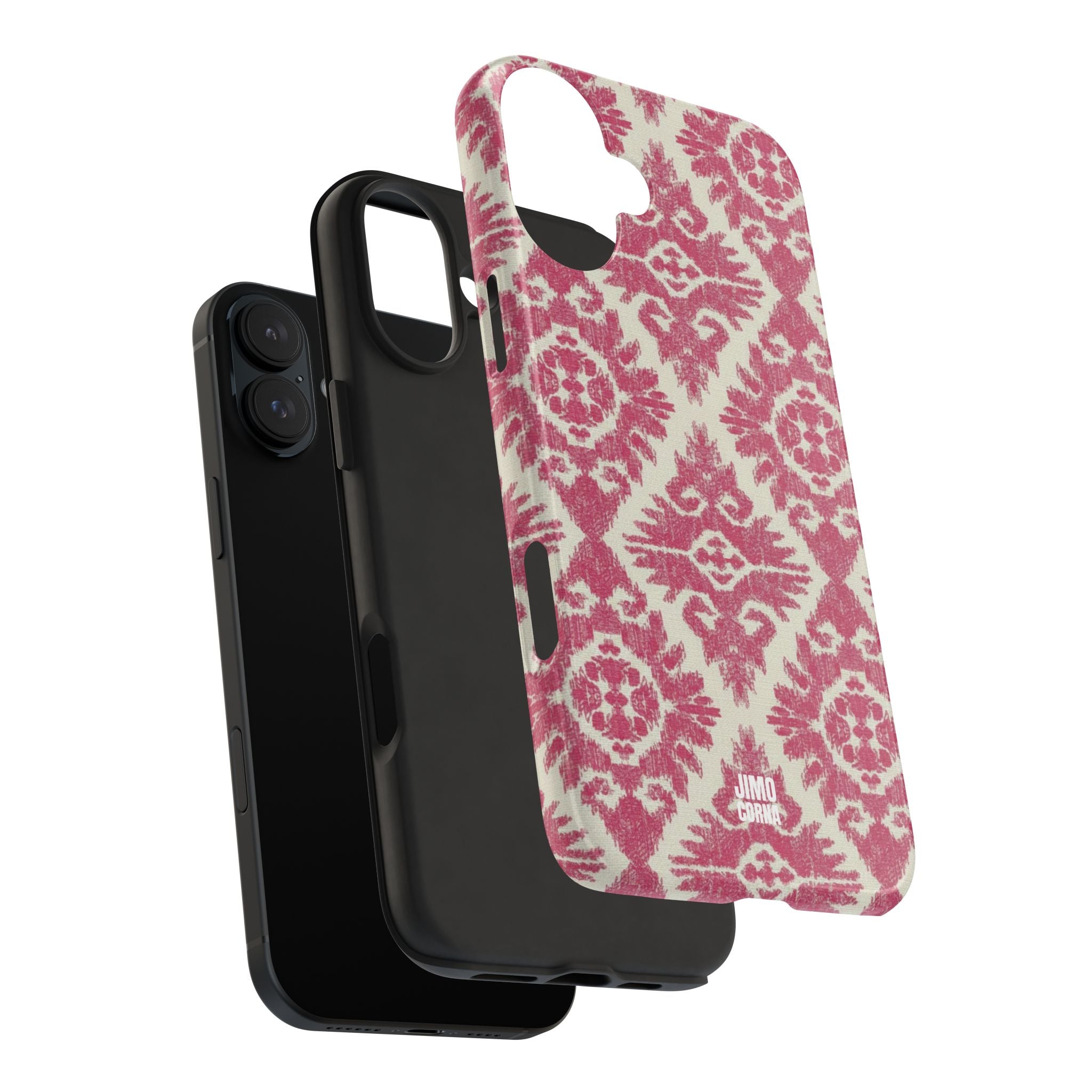 Damask iPhone Case | Pink