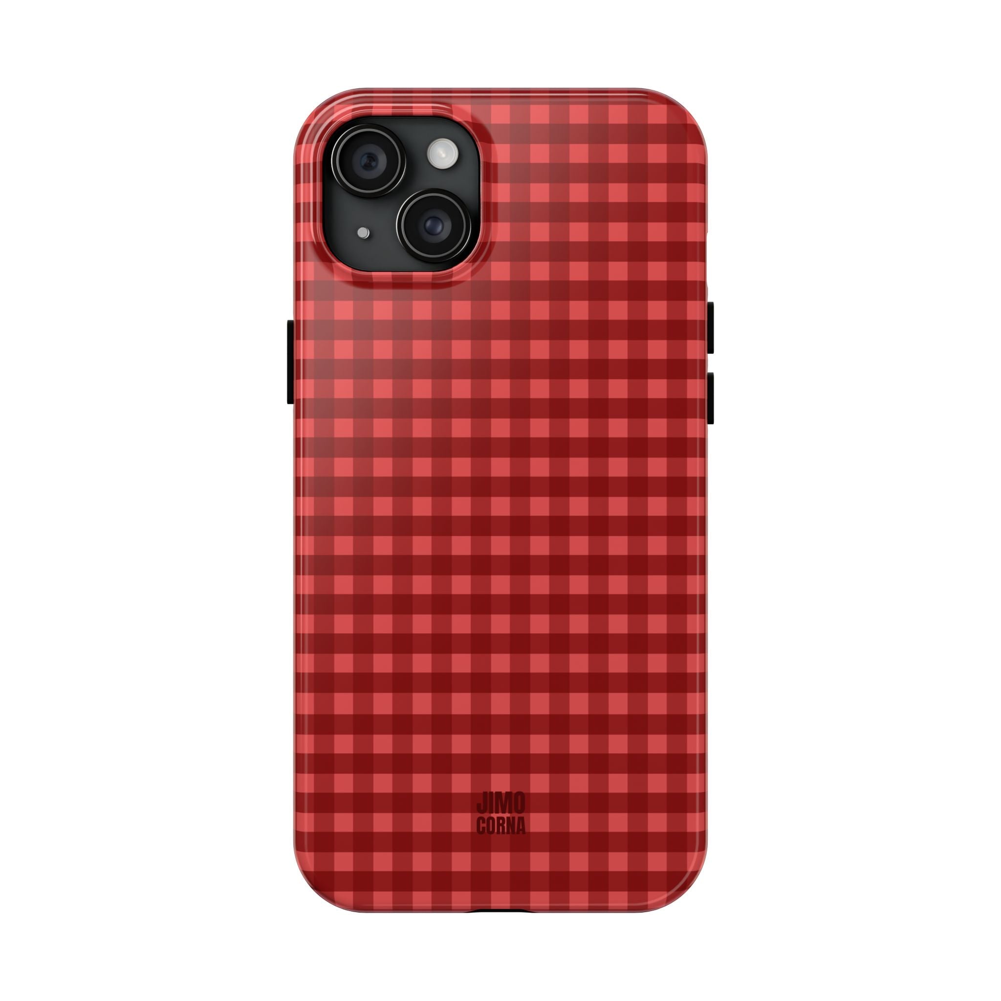 Farm Gingham iPhone Case | Red