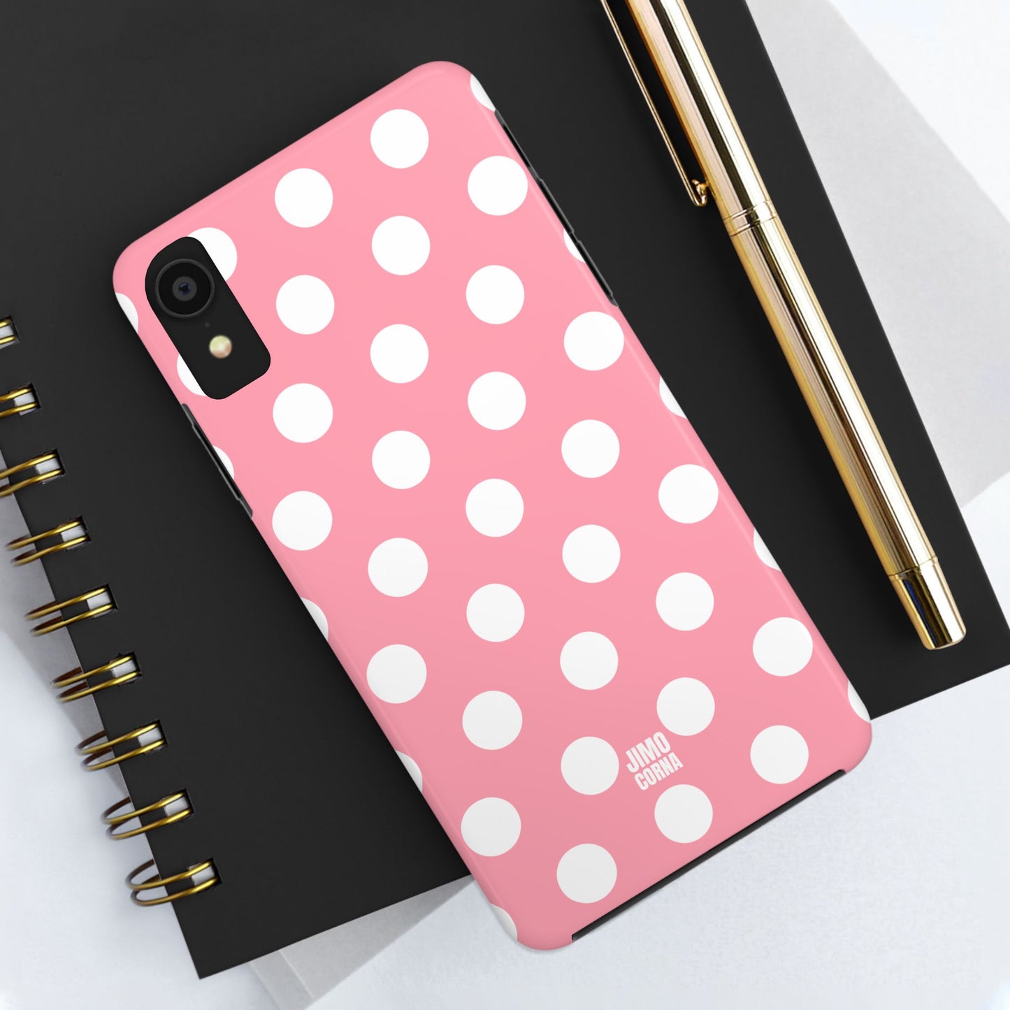 Big Polka Dot | Pink and White